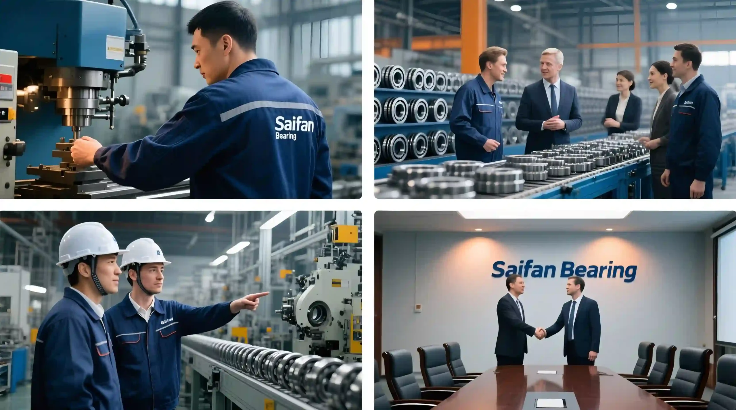 International Clients at Factory