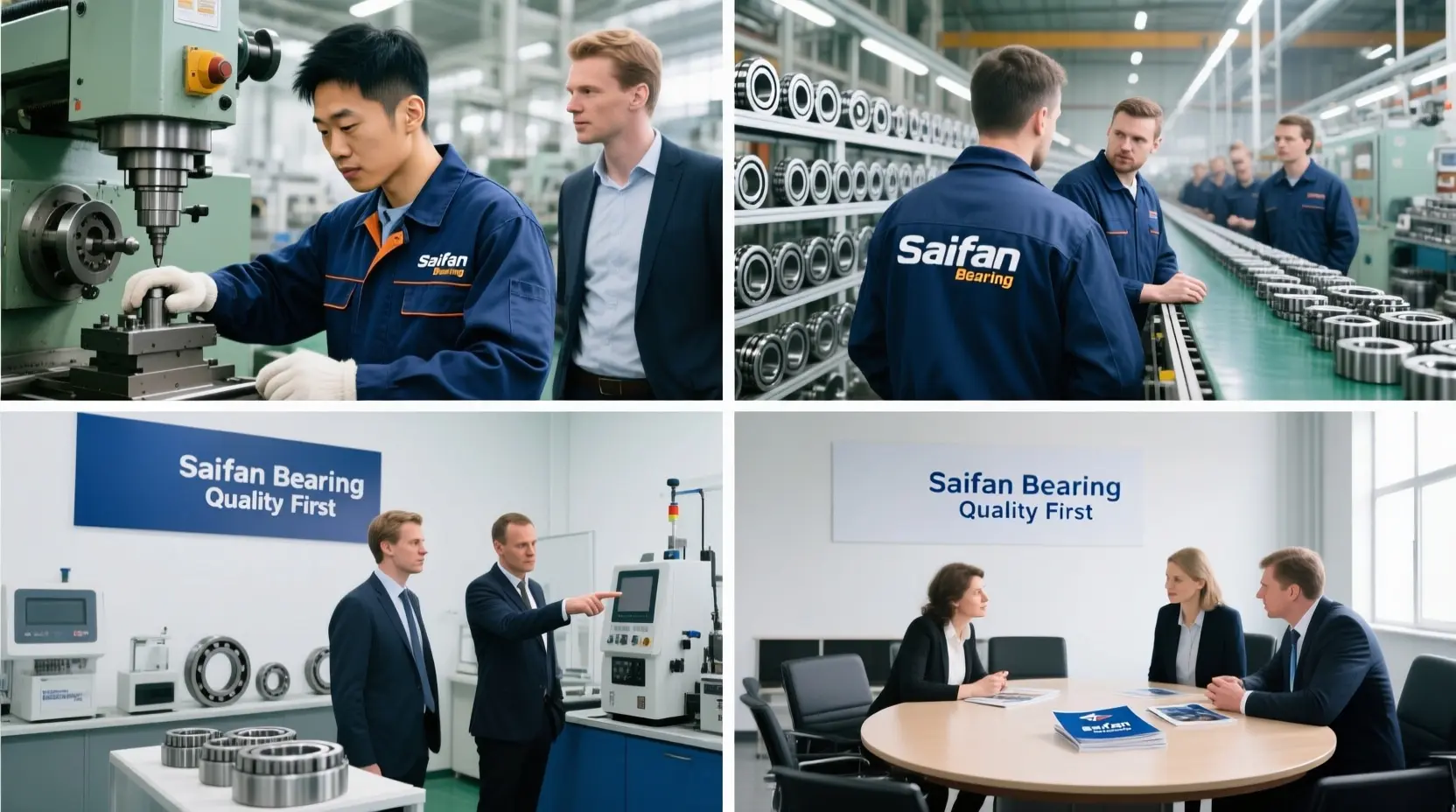 Foreign Buyers Visiting Saifan Factory