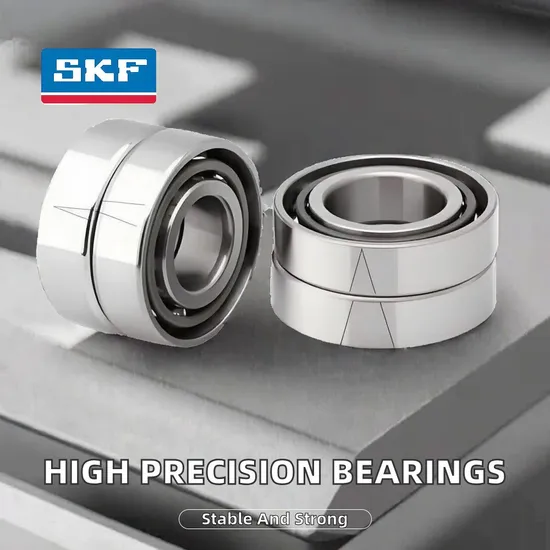 Double Row Angular Contact Ball Bearing 3204 a-2RS1 for AC Compressor Clutch High Durability