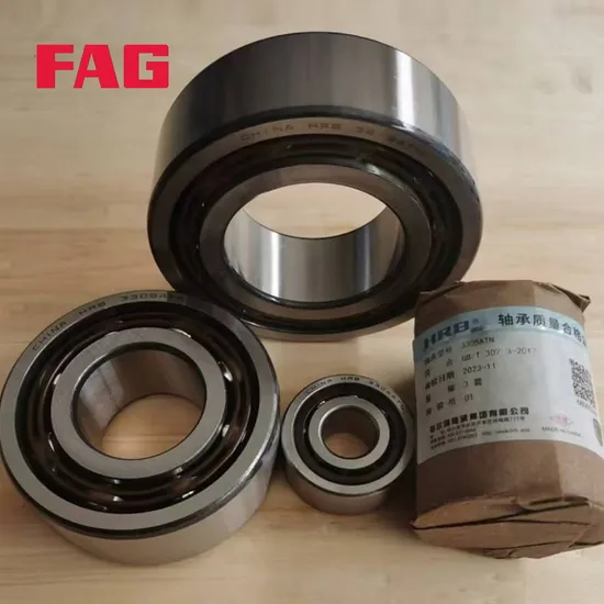 Double Row Angular Contact Ball Bearings FAG 3206-Bd-XL-2hrs-Tvh P6 Precision C4 Clearance for Industrial Machinery