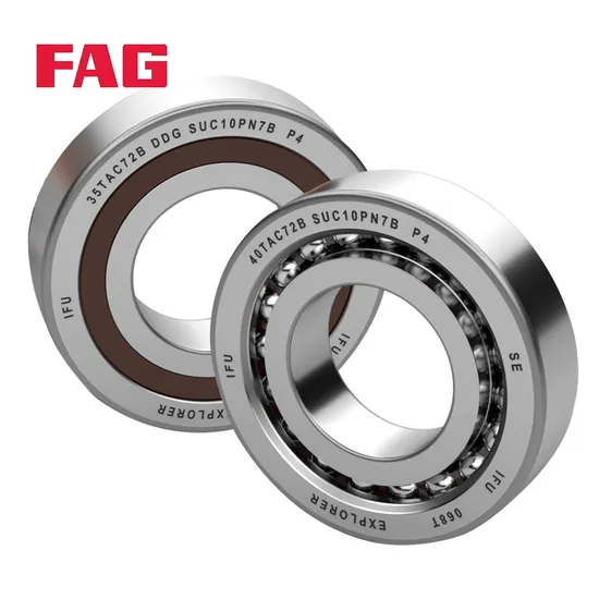 Double Row Angular Contact Ball Bearing 3303-B-Tnh FAG P0/P6/P5 Precision for Industrial Machinery