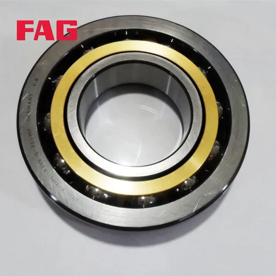 Double Row Angular Contact Ball Bearing 3303 FAG for Excavator Gearbox High Precision P5