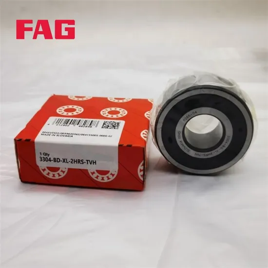 Double Row Angular Contact Ball Bearing 3311-Bd-XL-2z-Tvh-C3 FAG with Polyamide Cage for Industrial Machinery