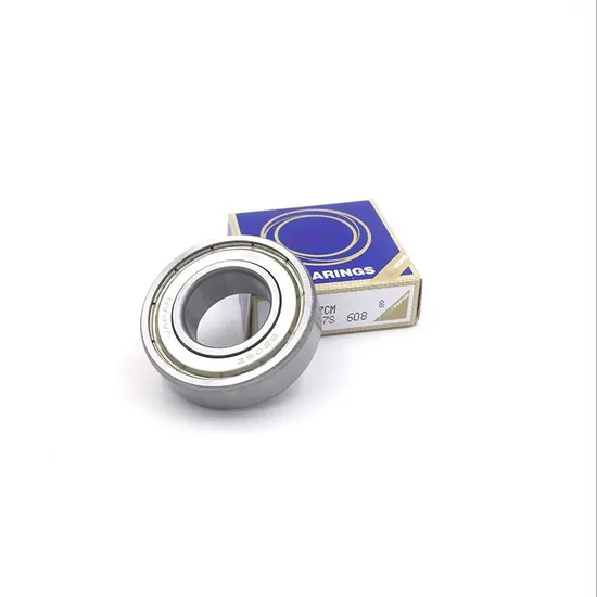 6207n Deep Groove Ball Bearing with Snap Ring Groove 35x72x17mm Stainless Steel for Industrial Machinery