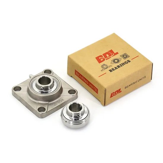 Stainless Steel Pillow Block Bearing UCF206/SUCF205-208 High Load Deep Groove Insert Bearings