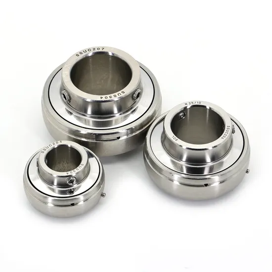 Stainless Steel Pillow Block Bearing UCF206/SUCF205-208 High Load Deep Groove Insert Bearings