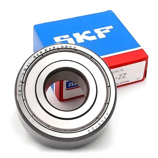 Auto Deep Groove Ball Bearing 6201 6204 NSK SKF High Precision Radial Bearing 15x35x11mm