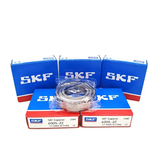 High Rotation Accuracy 6005 SKF Deep Groove Ball Bearing 25x47x12mm for Electronic Equipment