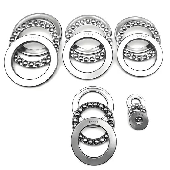 Durable Thrust Ball Bearing 51211 P0-P4 Precision for Industrial Machinery 55x90x25mm