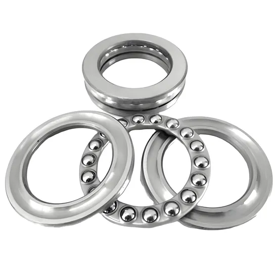 Durable Thrust Ball Bearing 51211 P0-P4 Precision for Industrial Machinery 55x90x25mm