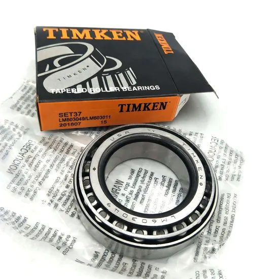 Heavy Duty Timken Tapered Roller Bearing 32011 for Gearbox and Car Applications 55x90x23mm