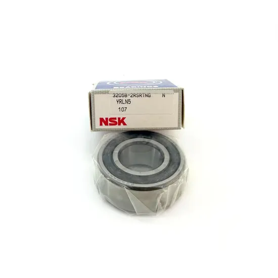 High Load NSK 5210 Double Row Angular Contact Ball Bearing 50X90X30.2mm for Industrial Machinery