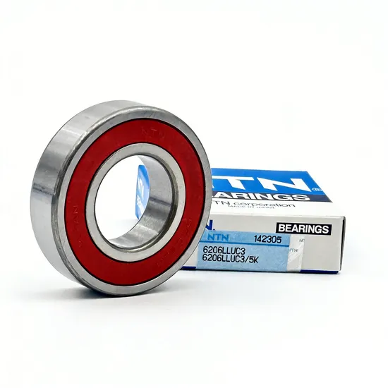 High Precision NTN 6308LLUC3 Deep Groove Ball Bearing for Industrial Motors 40x90x23mm in Stock
