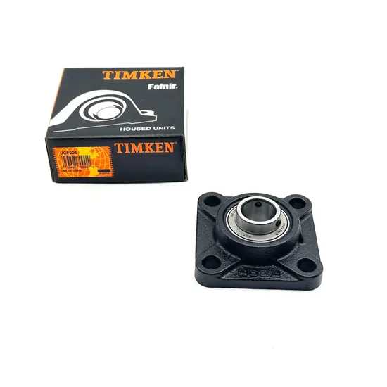 Timken UCF205 UCF206 UCF207 Set Screw Locking Flange Pillow Block Bearing Unit for Industrial Machinery Low Noise