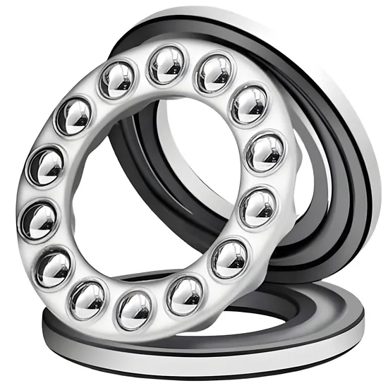 Thrust Ball Bearing 51409 51110 P0-P4 Precision Separated for Industrial Machinery 45x100x39mm