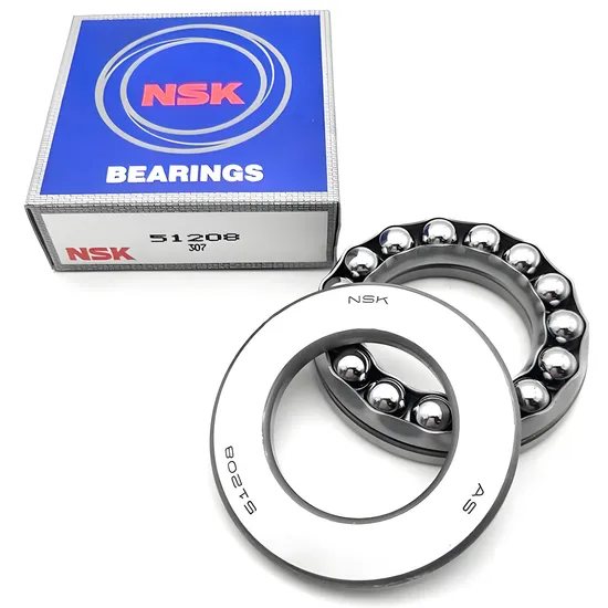 High-Precision NSK Thrust Ball Bearing 51318 51120 for Industrial Machinery with P0-P4 Precision