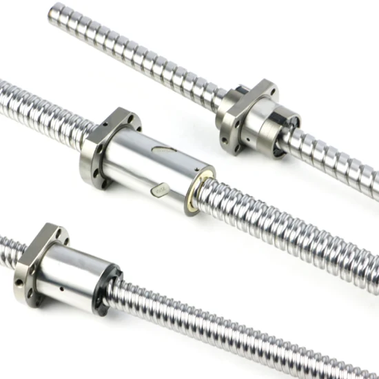 Precision Low Noise Grinding Ball Screw SFU1204-4 for CNC Machining with Alloy Material
