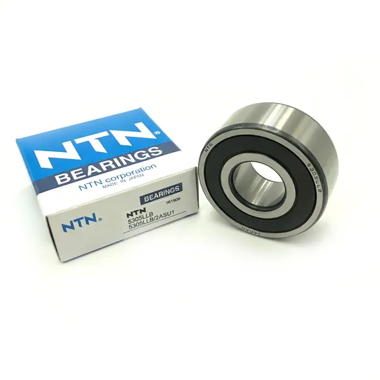 Double Row Angular Contact Ball Bearing 5305 5307 5308 5311 NTN Heavy Duty for Industrial Machinery