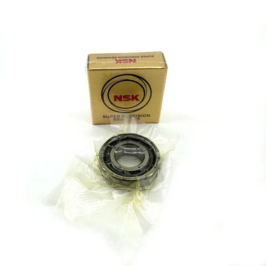 High Precision NSK 7202A Angular Contact Ball Bearing for Electric Motors 15x35x11mm