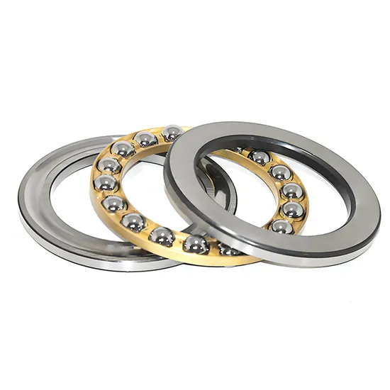 51100 Thrust Ball Bearing 10x24x9mm P0-P4 Precision Separated for Industrial Equipment