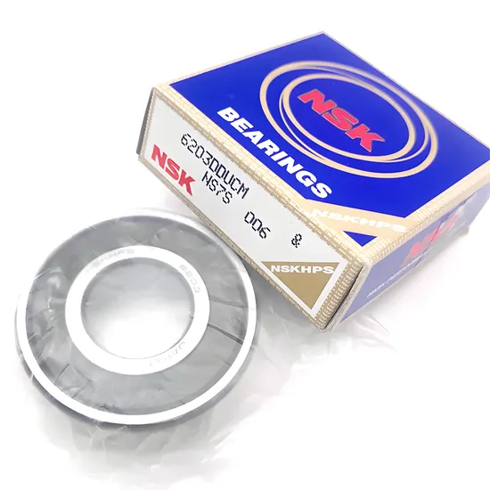NSK 6201 Deep Groove Ball Bearing 12x32x10mm P0-P4 Precision Z2V2 Vibration for Industrial Machinery