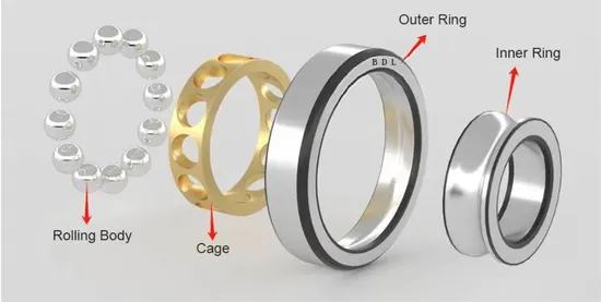 NSK Angular Contact Ball Bearing 7200 7300 7400 for Fine Chemical Machinery High Speed Low Noise