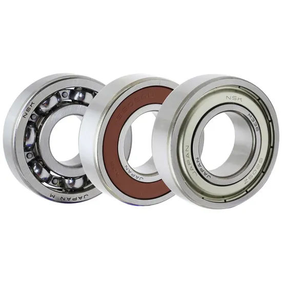 NSK 6204 DDU 2RS Deep Groove Ball Bearing 12x32x10mm High Speed Low Noise for Industrial Machinery