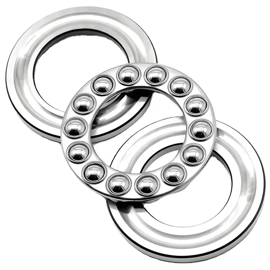 Thrust Ball Bearing 51104 51204 P0-P2 Precision for Industrial Machinery with Grease Lubrication