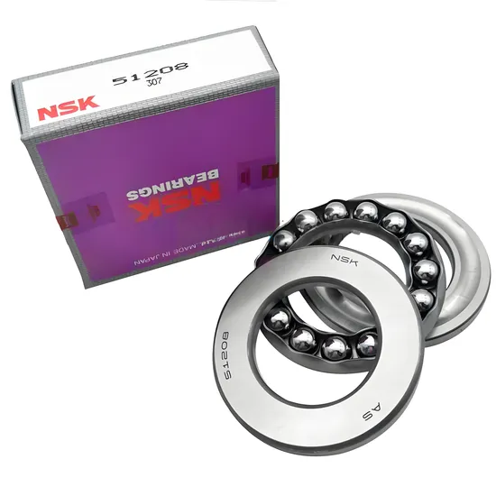 NSK Thrust Ball Bearing 51315 51415 P0-P4 Precision for Industrial Machinery OEM ODM