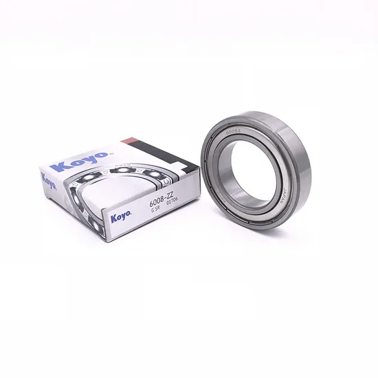 High Speed Deep Groove Ball Bearing 6016-Zn 6016-Znr for Auto Parts 80x125x22mm
