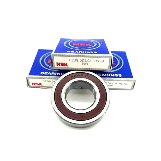 Vibration Resistant NSK 6208 Deep Groove Ball Bearing 40x80x18mm for Auto Transmission