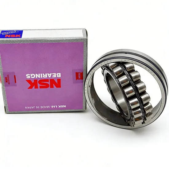 22210EAE4 NSK Spherical Roller Bearing 50x90x23mm for Gearbox Long Life High Speed
