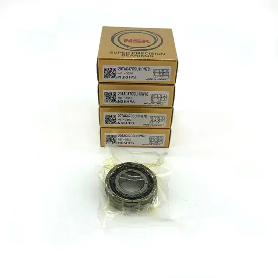 High Precision NSK 7003C Angular Contact Ball Bearing for Machine Tools 17x35x10mm