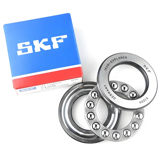 High-Precision Thrust Ball Bearing 51114 51214 P0-P4 Grease/Oil Lubrication for Industrial Machinery