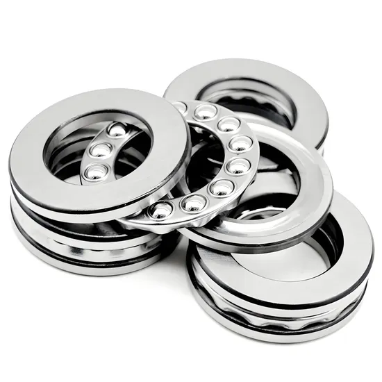 High-Precision Thrust Ball Bearing 51114 51214 P0-P4 Grease/Oil Lubrication for Industrial Machinery