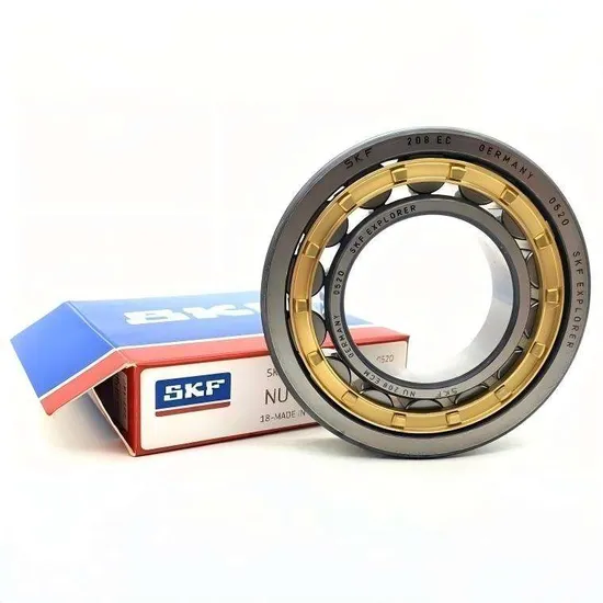 Super Precision Single Row Cylindrical Roller Bearing SKF N1017KTN9/SPVR522 for Industrial Machinery