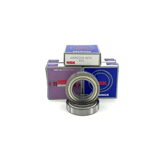 Marine Exploration Sealed Deep Groove Ball Bearing NSK 6905 25x42x9mm Grease Lubrication