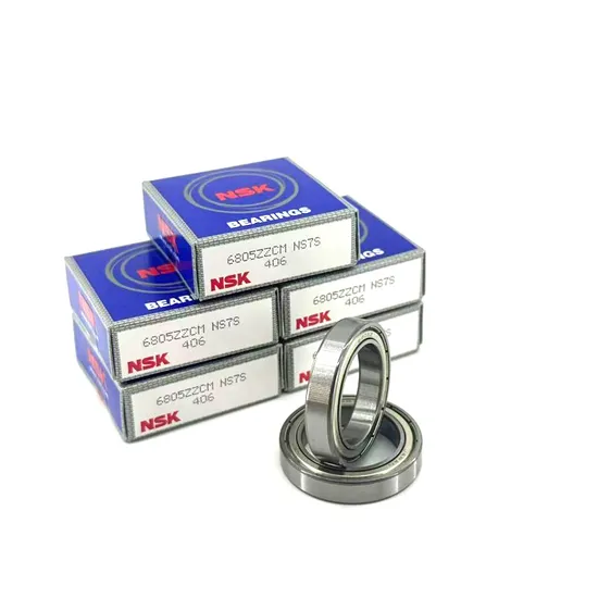 Marine Exploration Sealed Deep Groove Ball Bearing NSK 6905 25x42x9mm Grease Lubrication