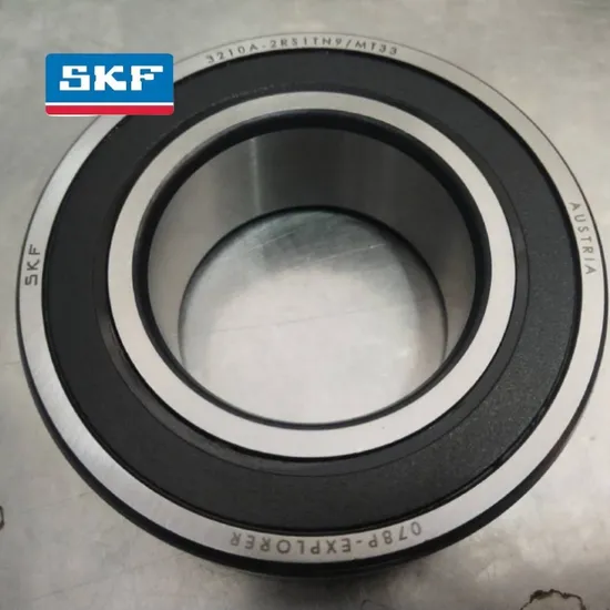 Double Row Angular Contact Ball Bearing 3201-A-2Z TN9-MT33 Shielded for Agricultural Machinery Long Life