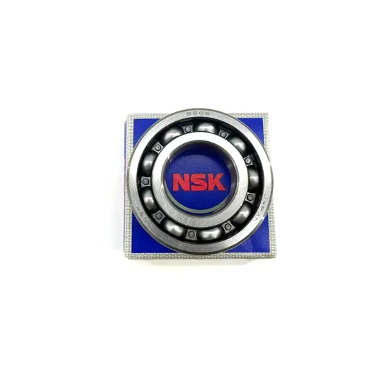 Scratch Resistant NSK 6205 6206 Deep Groove Ball Bearing for Labeling Equipment in Stock