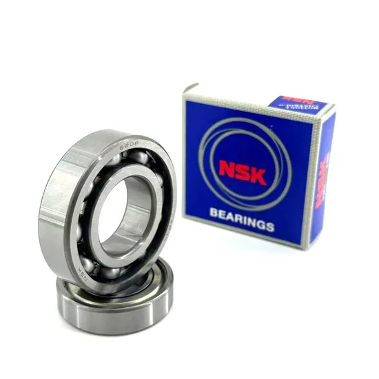 Scratch Resistant NSK 6205 6206 Deep Groove Ball Bearing for Labeling Equipment in Stock