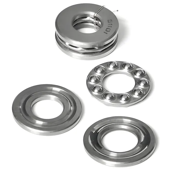 Thrust Ball Bearings 51112 51212 51312 51412 51113 51213 51313 51413 P0-P4 Precision for Industrial Machinery
