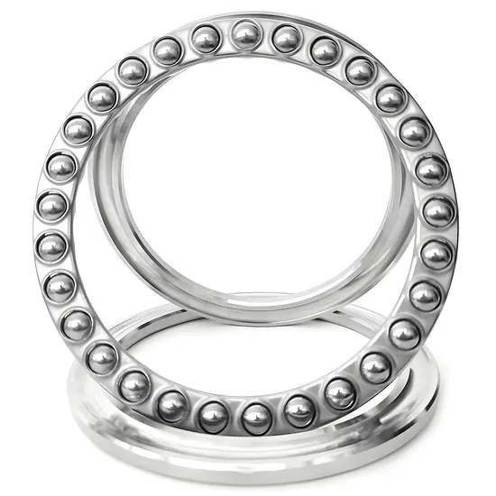 Thrust Ball Bearings 51122 51222 51322 51124 51224 for Automobile Spare Parts with P0-P4 Precision and ISO9001 Certification