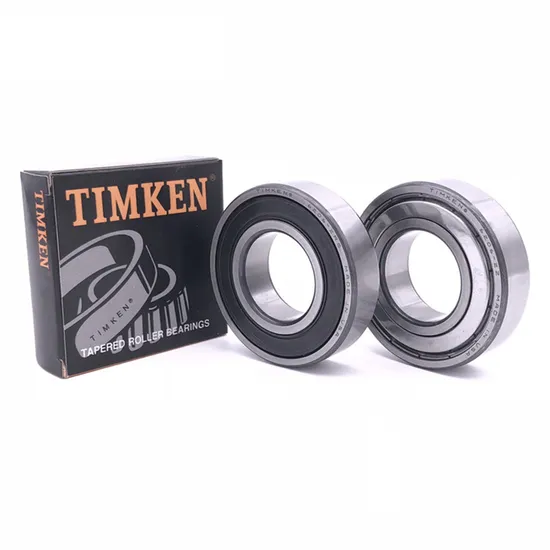 Deep Groove Ball Bearing 6201-Z/2Z/RS/2RS for Auto Parts Low Energy Consumption