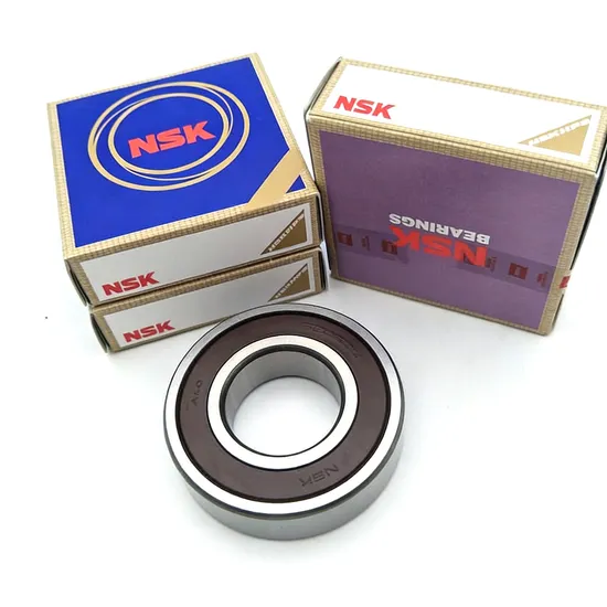 Low Vibration NSK 6203 Deep Groove Ball Bearing for Fan Motors 17mm×40mm×12mm