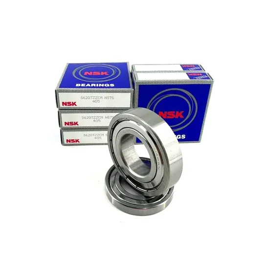 High Speed NSK 6207 Deep Groove Ball Bearing 35X72X17mm for Weaving Machinery