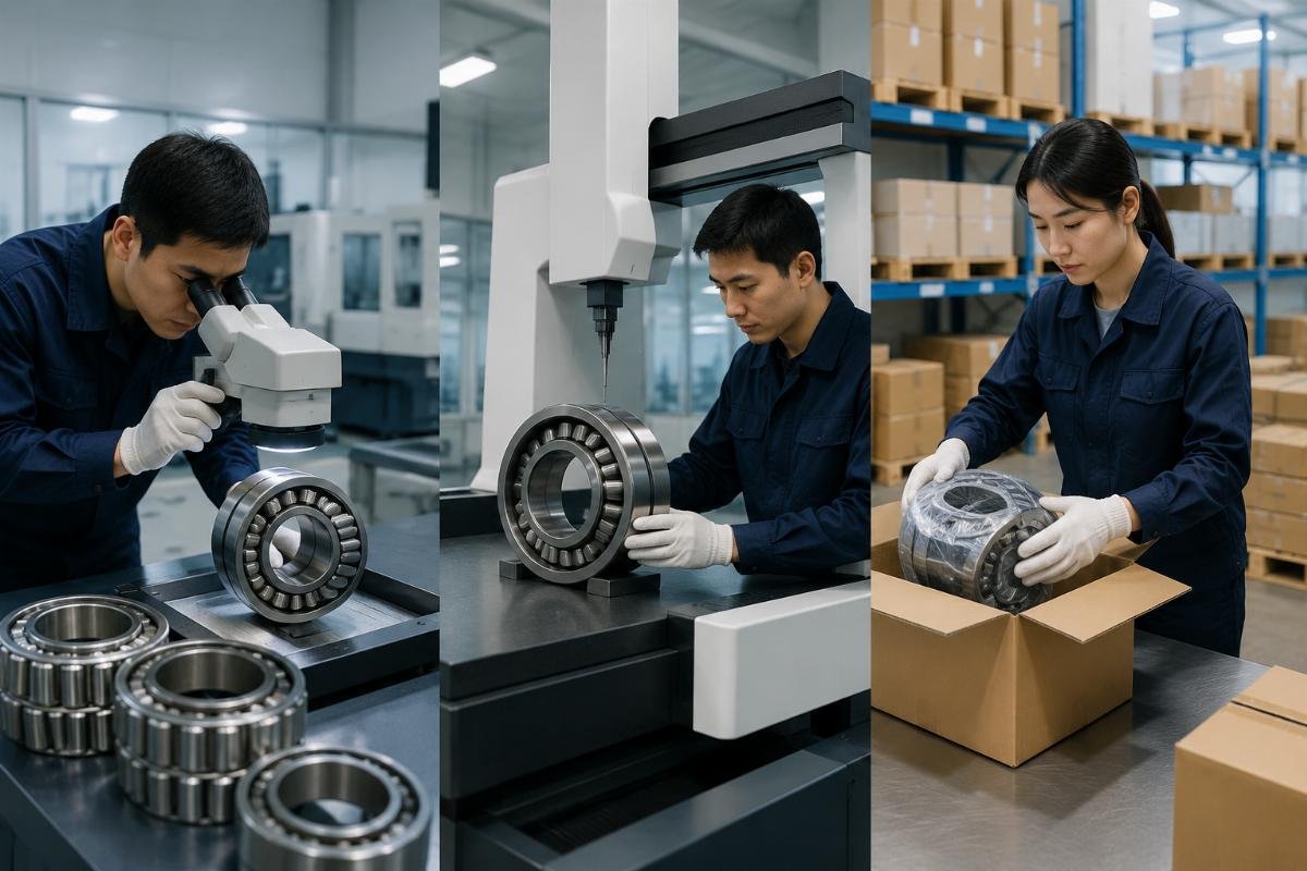 3 core inspection dimensions for Chinese bearing suppliers Supplier vetting framework for Chinese spherical roller bearing manufacturers